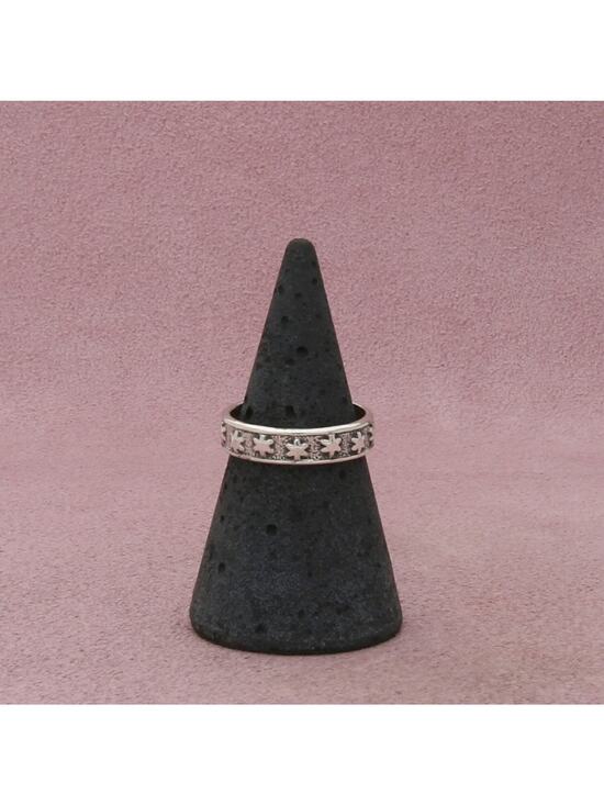 Sterling Jewelry - sterling silver celestial stars band ring size 6